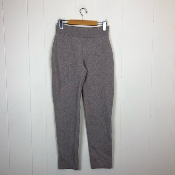 Club Monaco Wool-Cashmere Ribbed Pants Sz XS - Picture 2 of 13
